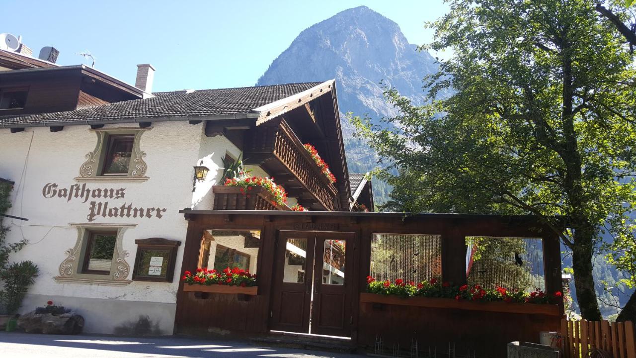 Gasthof Pension Plattner Umhausen Extérieur photo